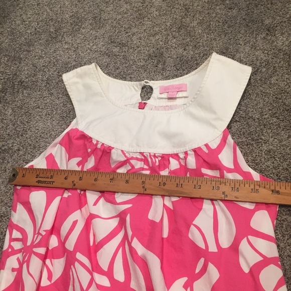 Lilly Pulitzer Shift Dress Size 4 Pink Daiquiri - Picture 6 of 8